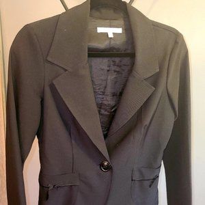 Black Blazer Full Length Sleeve